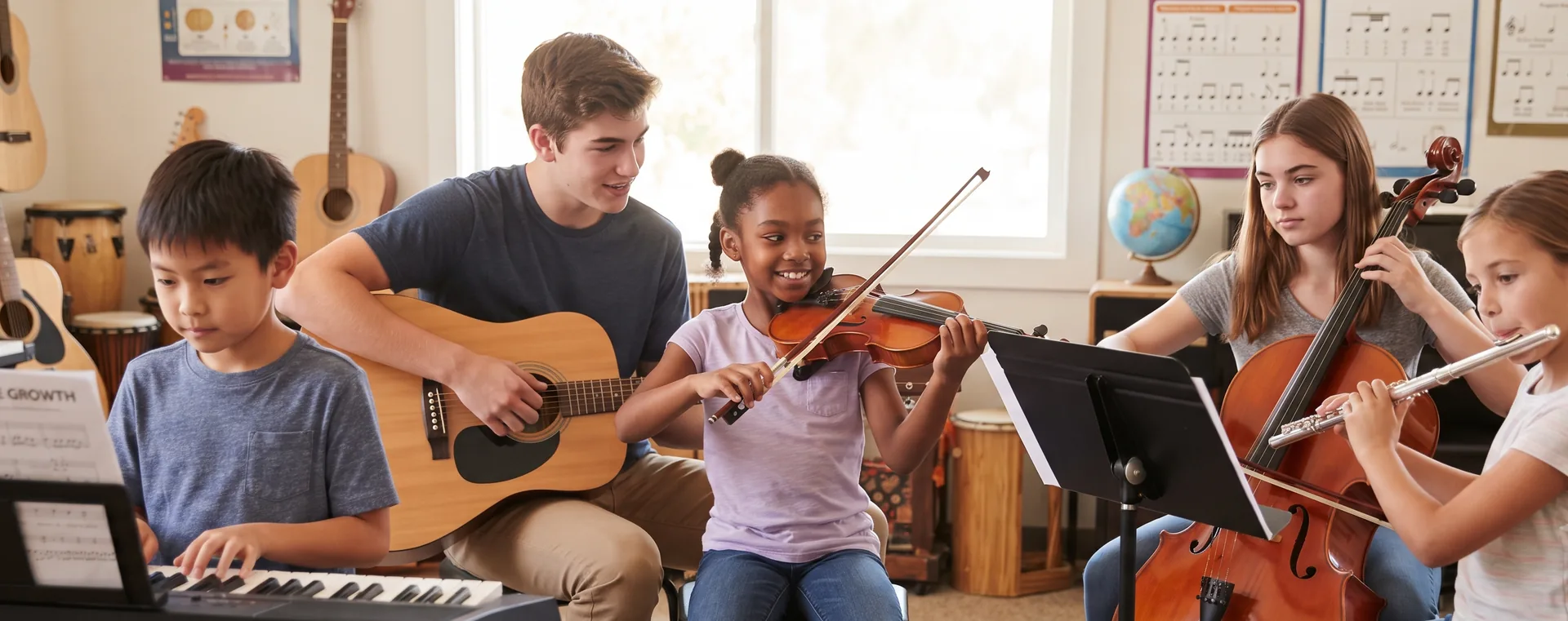 The Cognitive Benefits of Music Education for Children and Youth
