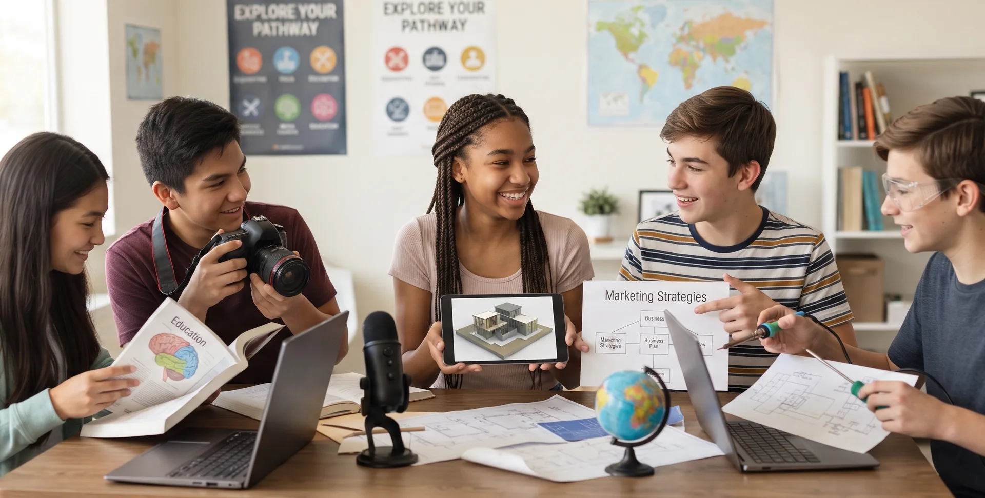 Choosing a Grade 10 Pathway: Engineering, Business, Media, Education, or Trades