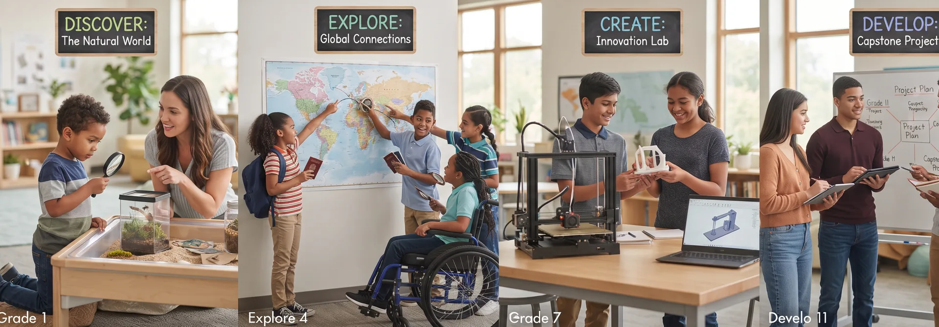 What Your Child Learns in Each Grade Stage: Discover, Explore, Create, Develop