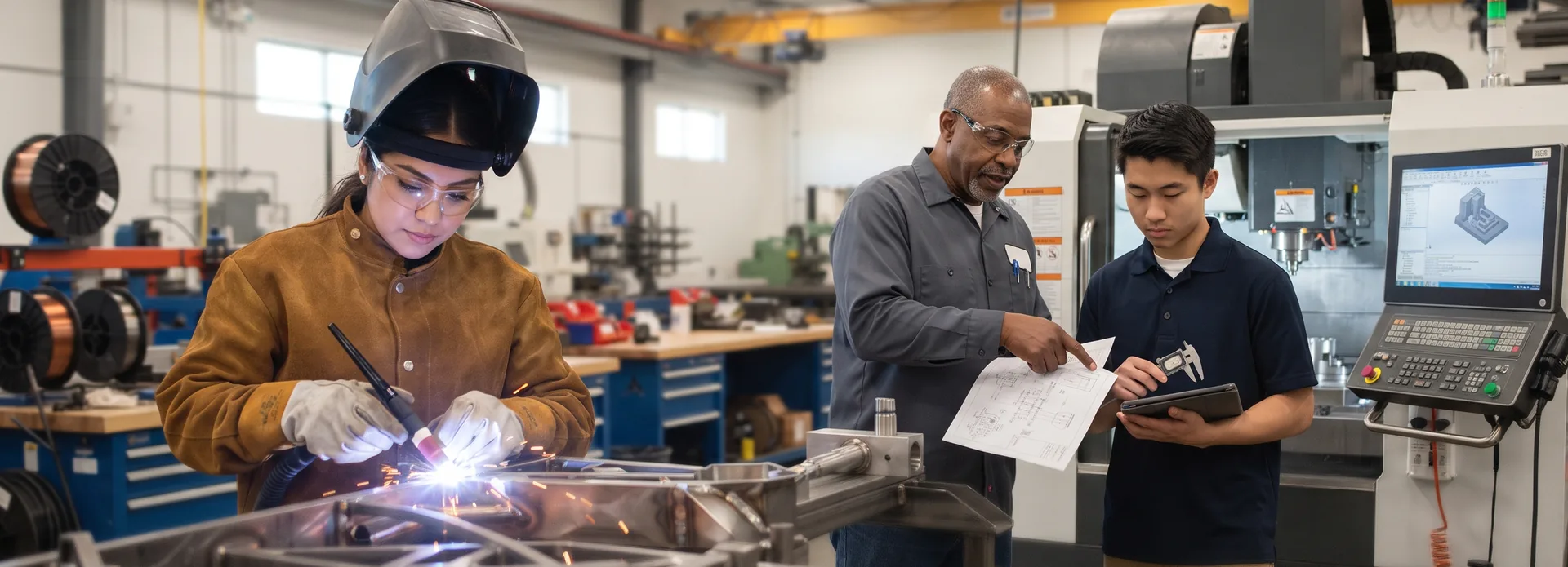 Skilled Trades Are a Smart Career Path: Welding, Manufacturing, and CNC